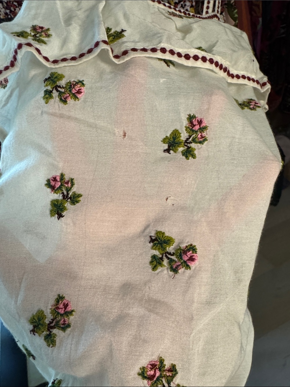 Les Coyotes de Paris Floral Ruffle Mini Dress - Picture 7 of 7
